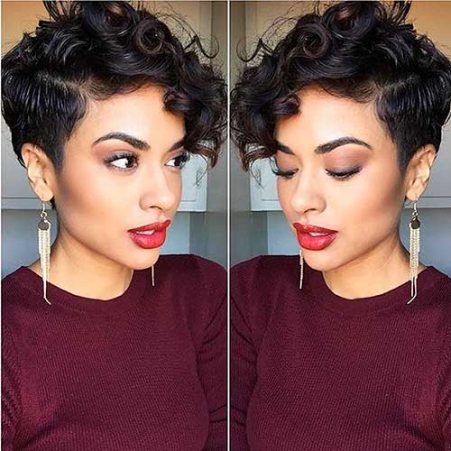 Cute Short Curly Cuts