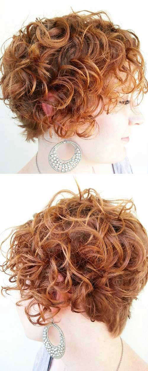 Cute Short Curly Cuts