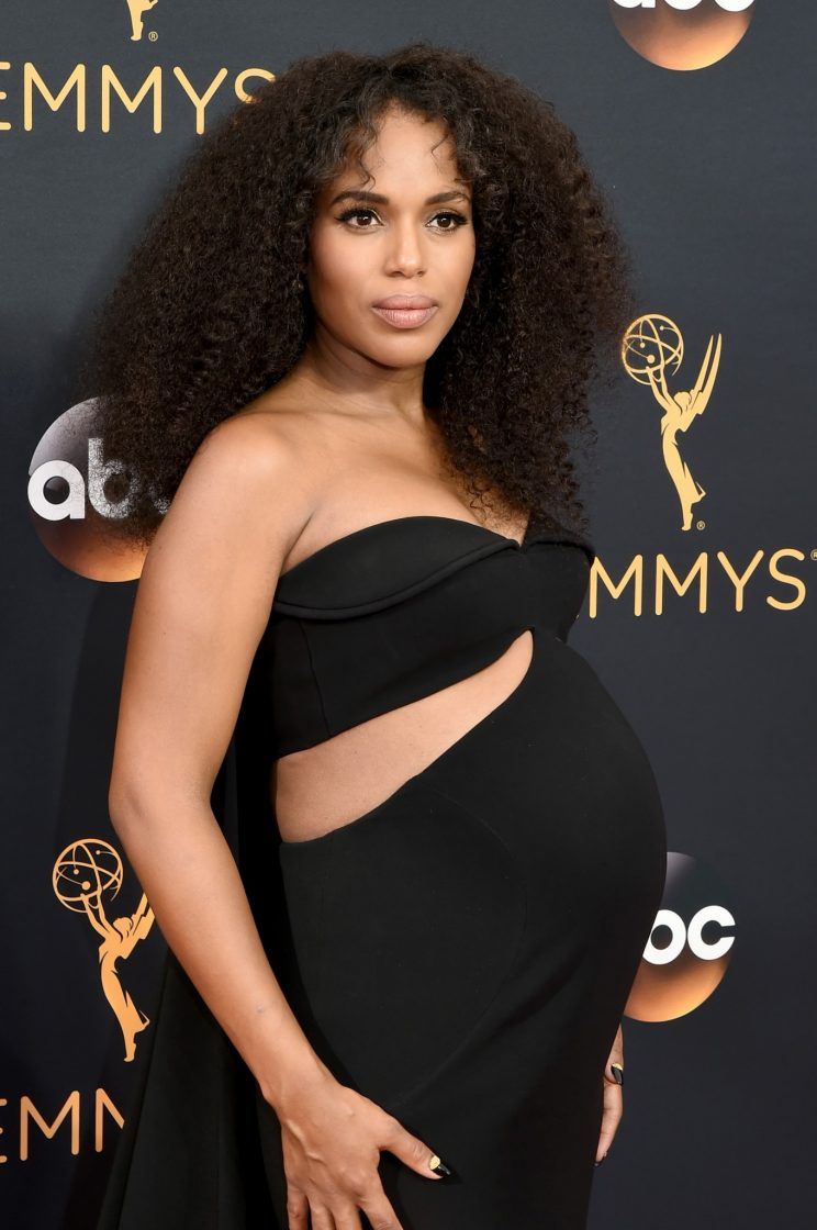 kerry washington real hair